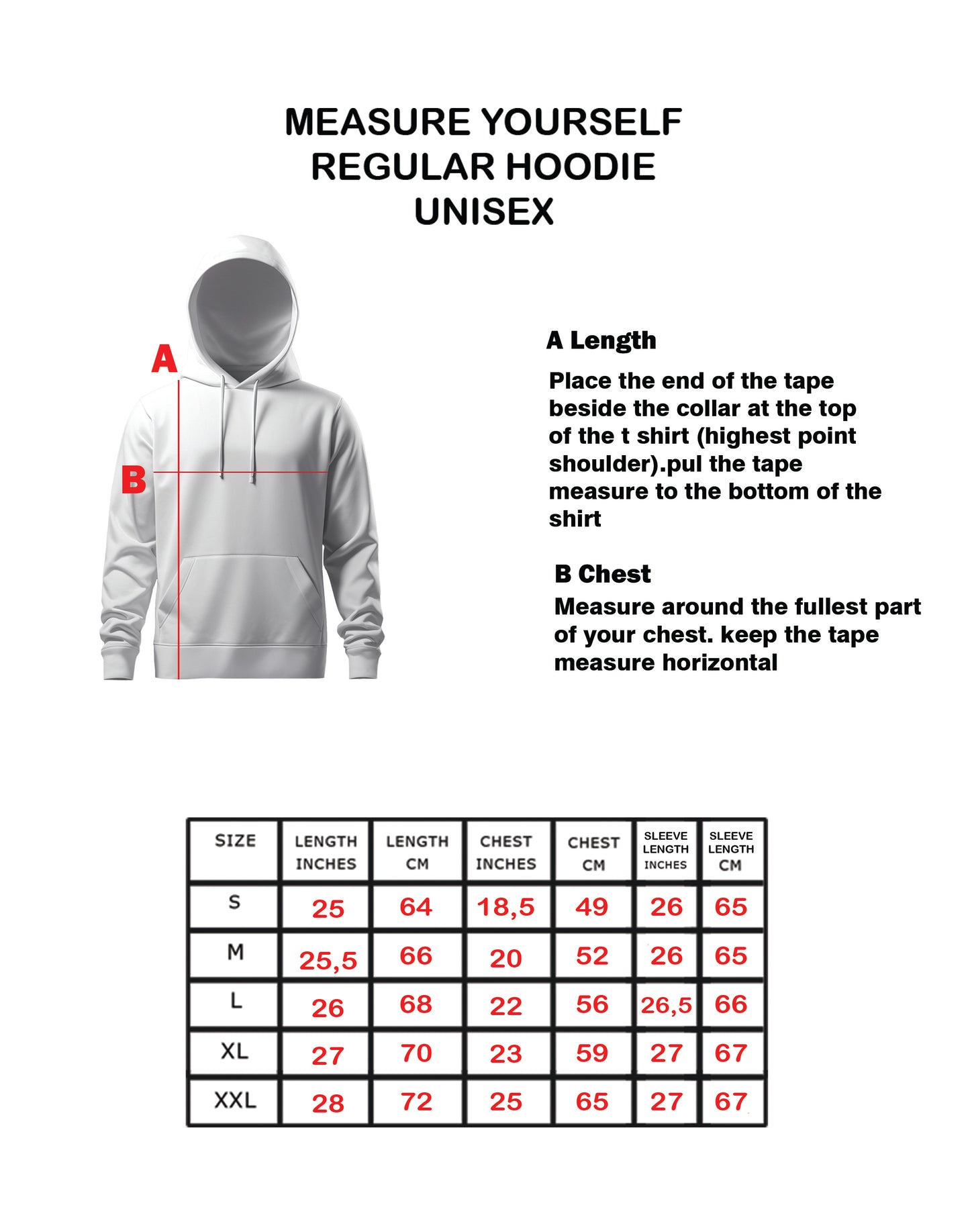 Classic Heavy Hoodie for Men and women Great quality - (320 GSM)