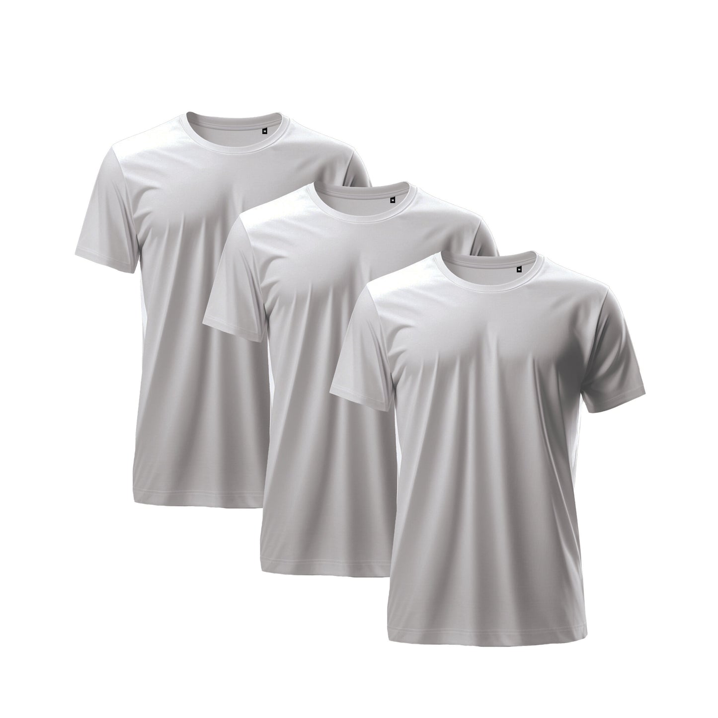 Cottonia Crewneck Comfortable T-shirt Men 100% from Cotton.